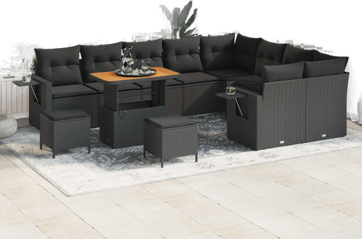 Vidaxl Hagesofa Set 12 pcs