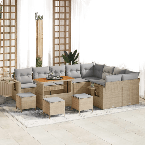 Vidaxl Hagesofa Set 13 pcs