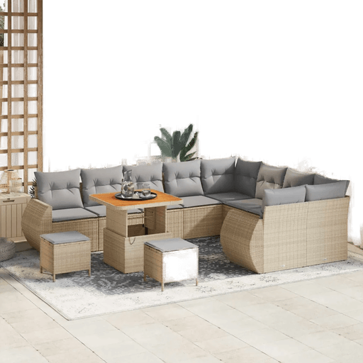 Vidaxl Hagesofa Set 12 pcs