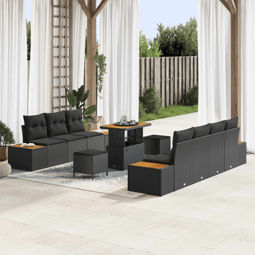 Vidaxl Hagesofa Set 10 pcs