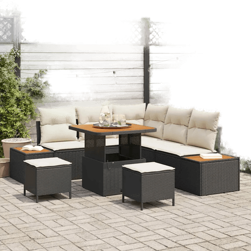 Vidaxl Hagesofa Set 8 pcs