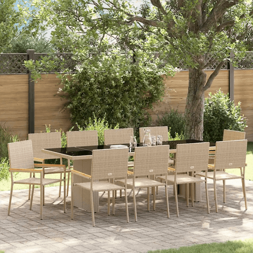 Vidaxl Hage Spisegruppe 11 pcs