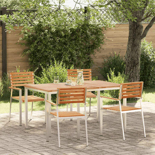 Vidaxl Hage Spisegruppe 5 pcs Teak