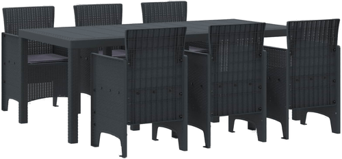 Vidaxl Hage Spisegruppe 7 pcs