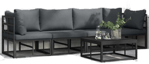 Vidaxl Hagesofa Set 5 pcs