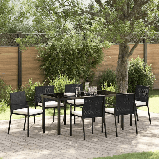 Vidaxl Hage Spisegruppe 7 pcs