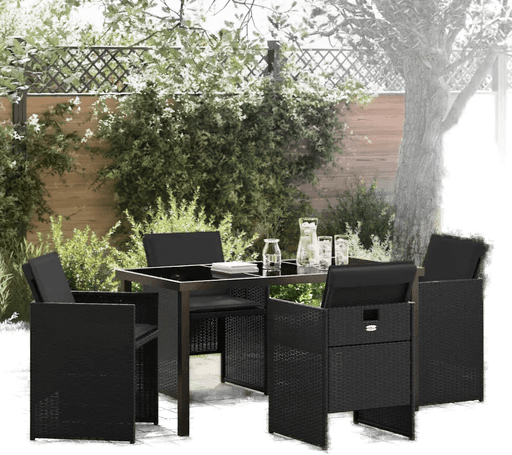 Vidaxl Hage Spisegruppe 5 pcs