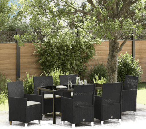 Vidaxl Hage Spisegruppe 7 pcs