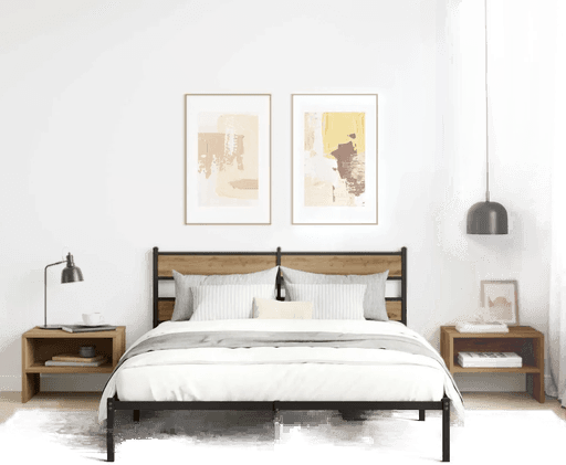 Vidaxl Nattbordskap artisan eik 40 x 40 cm