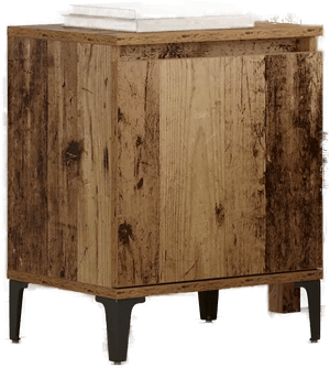 Vidaxl Nattbordskap Gammelt tre