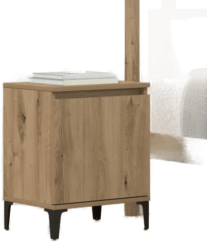 Vidaxl Nattbordskap Artisan Eik