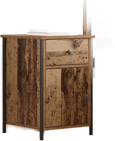 Vidaxl Nattbordskap Gammelt tre