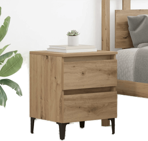 Vidaxl Nattbordskap artisan eik