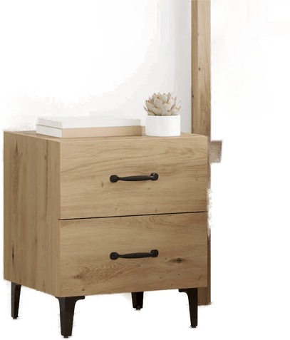 Vidaxl Sengeskap Artisan Eik