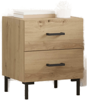 Vidaxl Nattbordskap Eik 40 x 35 cm