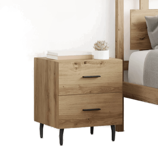 Vidaxl Nattbordskap Artisan Eik