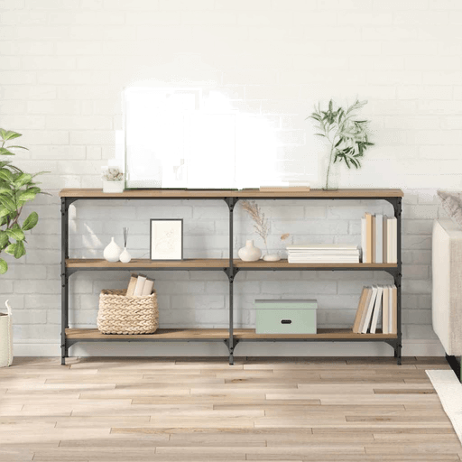 Vidaxl Konsollbord Artisan Eik 150 x 29 x 75 cm