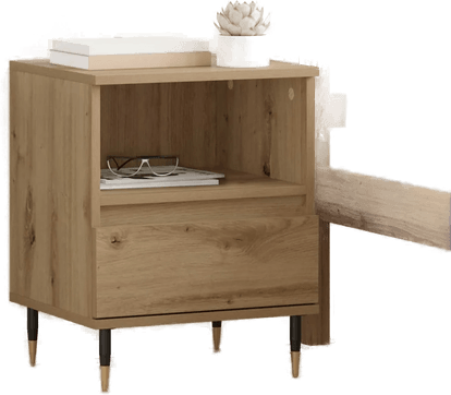 Vidaxl Nattbordskap Artisan Eik