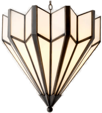 Eichholtz Victory lysekrone bronse