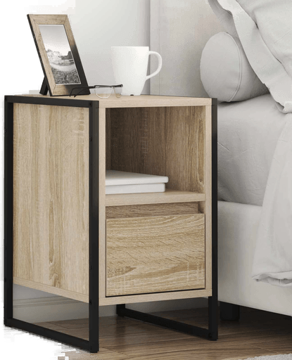 Vidaxl Nattbord Sonoma 39,5 x 30 x 50 cm