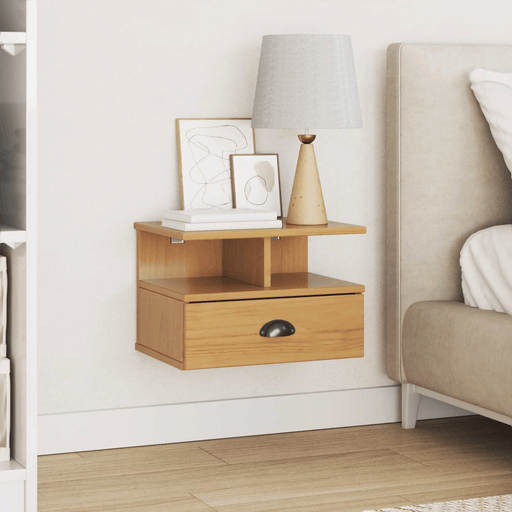 Vidaxl Nattbordskap Honning brun 40 x 31 x 27 cm