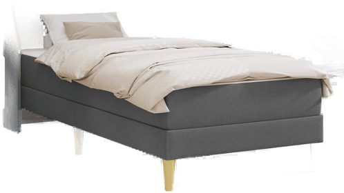 Vidaxl Sengeramme med madrass 90 x 200 cm