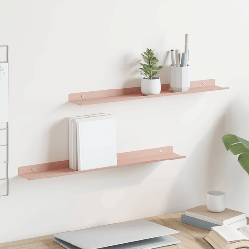 Vidaxl Vegghylle Rosa 60 x 9 cm