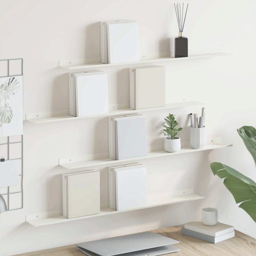 Vidaxl Vegghylle Hvit 80 x 9 cm