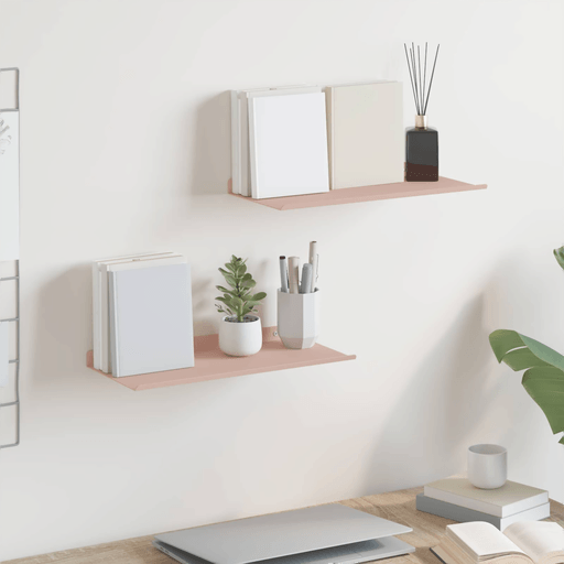 Vidaxl Vegghylle 40 x 18 cm Rosa