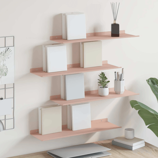 Vidaxl Vegghylle Rosa 60 x 18 cm