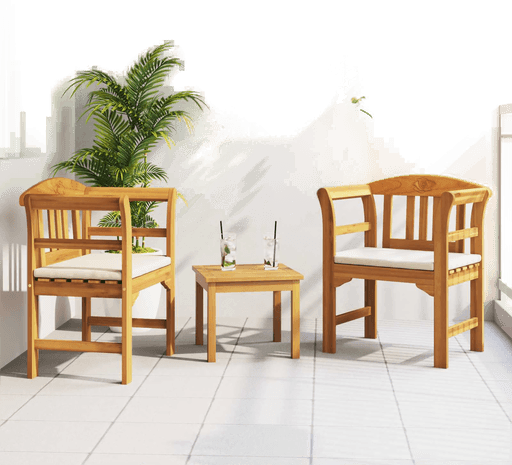 Vidaxl Hage Rose Loungew Set 3 pcs