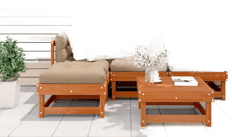 Vidaxl Hage lounge sett 5 pcs