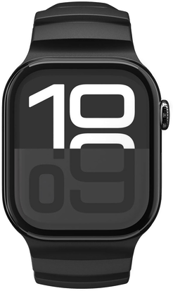 Spigen Silicone Band - svart - Apple Watch 44/45/46/49mm