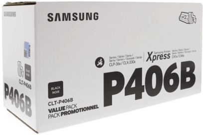 Samsung Tonerkassett CLT-P406B x 2