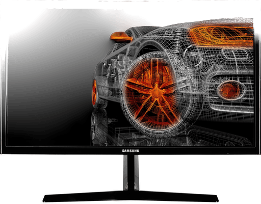 Samsung C24F396FHR 23,5" LED-skjerm