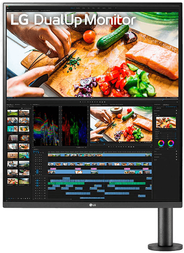 LG DualUp Ergo 28MQ780-B 28" LED-skjerm