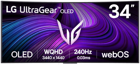 LG 34GX90SA 34" PC-skjerm 3440x1440 240Hz