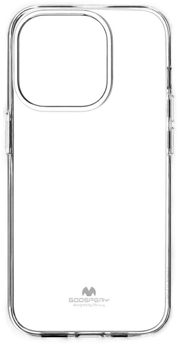 Mercury Clear Jelly Deksel til iPhone 15 Pro