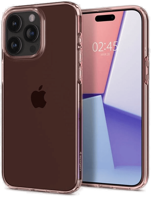 Spigen Crystal Flex iPhone 15 Pro Max - Rosa