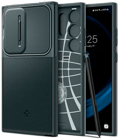 Spigen Optik Armor - Abyss Green - Samsung Galaxy S24 Ultra