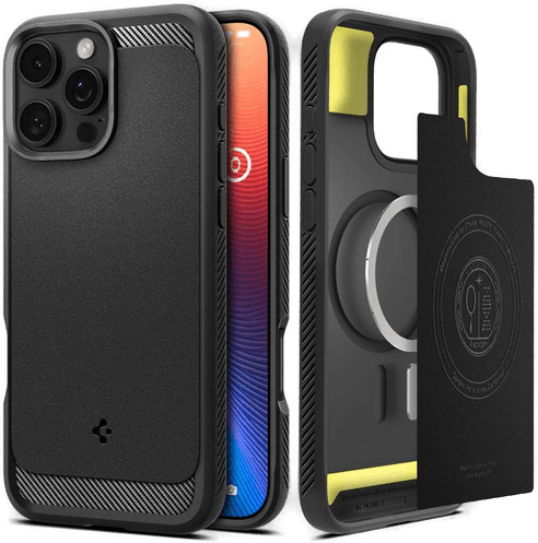 Spigen Rugged Armor MagSafe iPhone 16 Pro