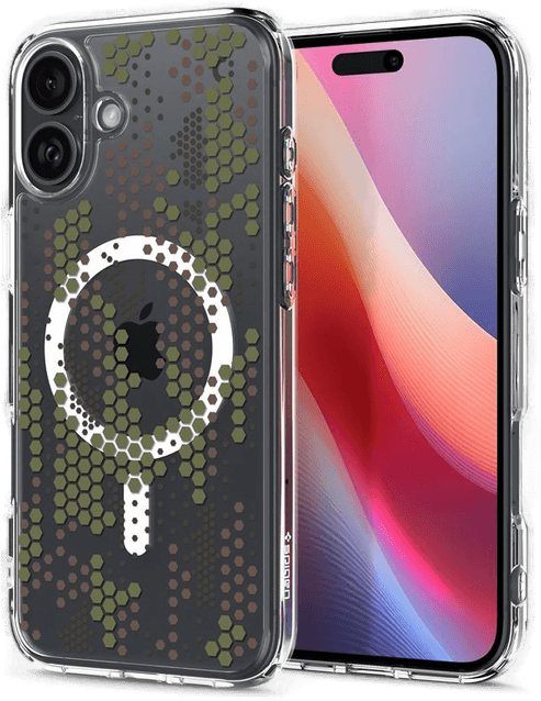 Spigen Ultra Hybrid MagSafe - Digital Camo - iPhone 16