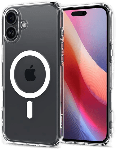 Spigen Crystal Hybrid iPhone 16 Deksel