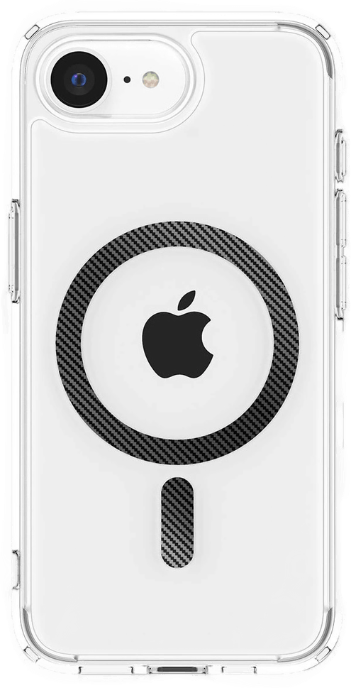 Spigen Ultra Hybrid MagFit deksel iPhone 16e - Transparent