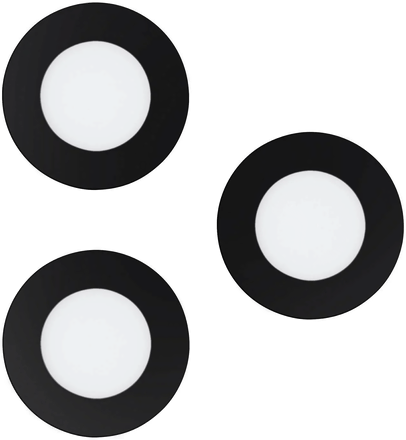 Eglo Connect Fueva-Z Smart LED-innfellingslampe 3 stk