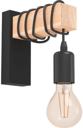 Eglo Townshend vegglampe, svart