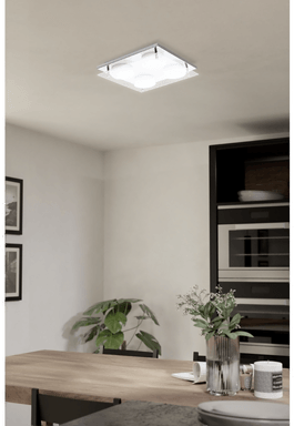 Eglo Abiola 4x450LM 220x220 Krom