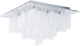 Eglo Condrada 1 Taklampe Hvit/Krom