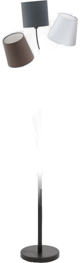 Eglo Maronda Gulvlampe med tre skjermer
