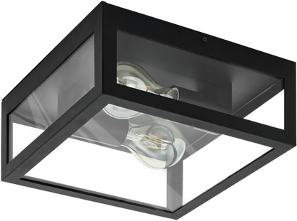 Eglo Amezola vegg/taklampe svart